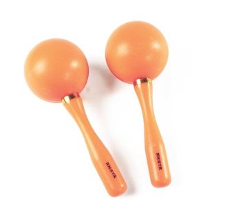 Maracas de plástico con arena Amaya Sport (set 2) para educación musical