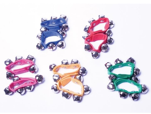 [44101200] Pulsera de Cascabeles Amaya (Pack 2) para ritmo y educación musical