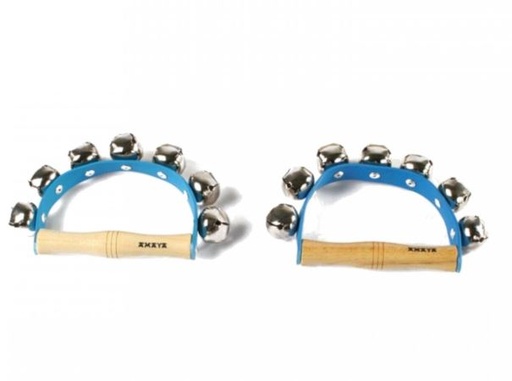 [44101500] Cascabeles Mediano Amaya con asa de madera para educación musical