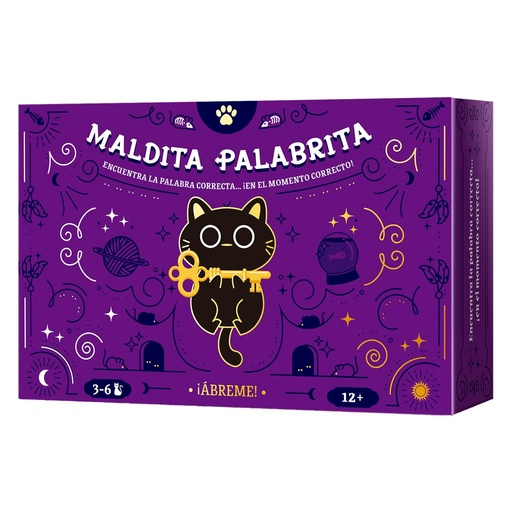 [CGMMD01ES] Maldita Palabrita: juego de pistas exactas y vocabulario para grupos (12+)