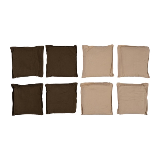 [340150] Bolsas para Cornhole 2×4 sacos: recambio profesional para juegos de puntería