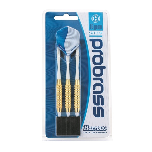 Pro Brass 16Gk Softip: dardos Harrows latón 16 g