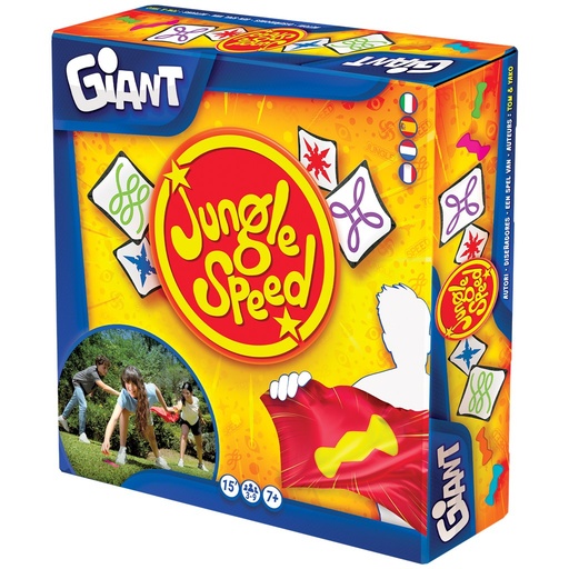 [ZYGJSGI0101ML1] Jungle Speed Giant: juego de observación y persecución para grupos (7+)