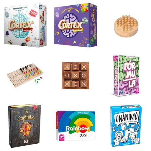 [LOTE-S2] Lote Residencias Estimulación cognitiva: trece juegos de memoria, cálculo, lógica y palabras (6+)
