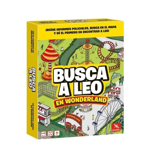 [MGL-395] Busca a Leo en Wonderland: joc de cerca visual fantàstic (8+)