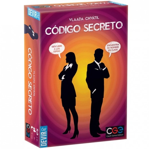 Código Secreto – Juego de Deducción por Equipos con Palabras Clave | Desde 10 Años, 2 o Más Jugadores | Ideal para Actividades de Comunicación Estratégica y Pensamiento Asociativo en Espacios Culturales