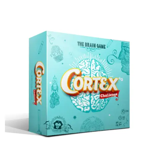 Cortex Challenge – Juego de Desafíos Cognitivos con Texturas y Agilidad Mental | Desde 8 Años, 2–6 Jugadores | Fomenta la Estimulación Multisensorial y la Rápida Toma de Decisiones en Talleres Cognitivos