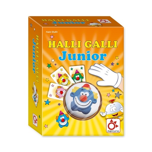 Halli Galli Junior – Versió Infantil amb Animals i Colors per a Primers Reflexos | Des de 4 Anys, 2–4 Jugadors | Perfecte per a Iniciació en Jocs de Regles Simples i Estimulació Visual