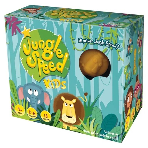 [MGL-437] Jungle Speed Kids: joc infantil de reflexos amb animals i colors (4+)