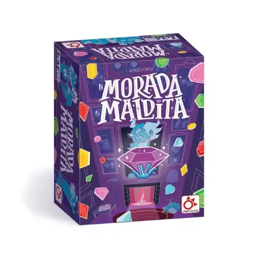 La Morada Maldita – Joc Cooperatiu de Fuita amb Tauler Transformable | Des de 12 Anys, 1–4 Jugadors | Ideal per a Espais de Resolució d'Enigmes, Tallers de Cohesió i Raonament