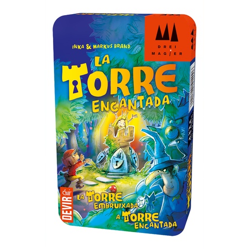 La Torre Encantada – Juego de Memoria con Torre Imantada y Princesa Oculta | Desde 5 Años, 2–4 Jugadores | Perfecto para Actividades de Observación y Juego Narrativo Cooperativo