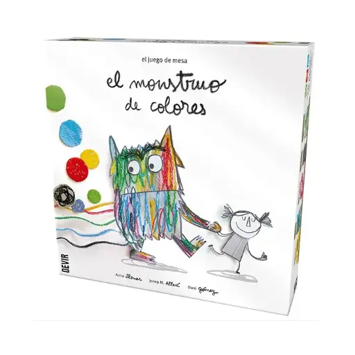El Monstruo de Colores – Joc de Gestió Emocional Basat en el Llibre d'Anna Plenes | Des de 4 Anys, 2–5 Jugadors | Ideal per a Tallers d'Educació Emocional i Desenrotllament Personal Infantil