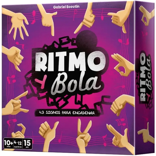 [MGL-469] Ritmo y Bola: juego de cartas de ritmo y coordinación (6+)