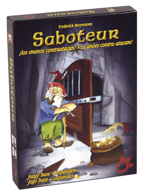Saboteur 1 + 2: juego de roles ocultos y estrategia en minas (8+)