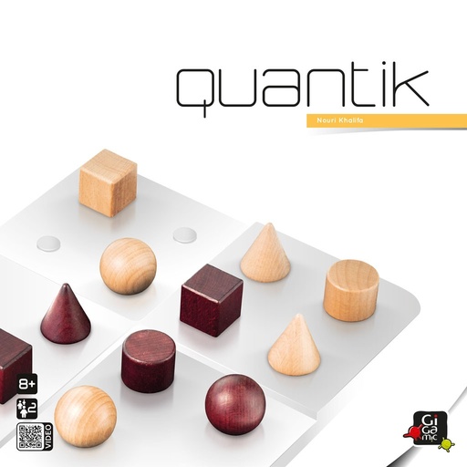 Quantik: juego de lógica y estrategia abstracta con formas (8+)