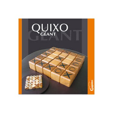 Quixo XXL: juego gigante de estrategia y líneas con cubos (8+)