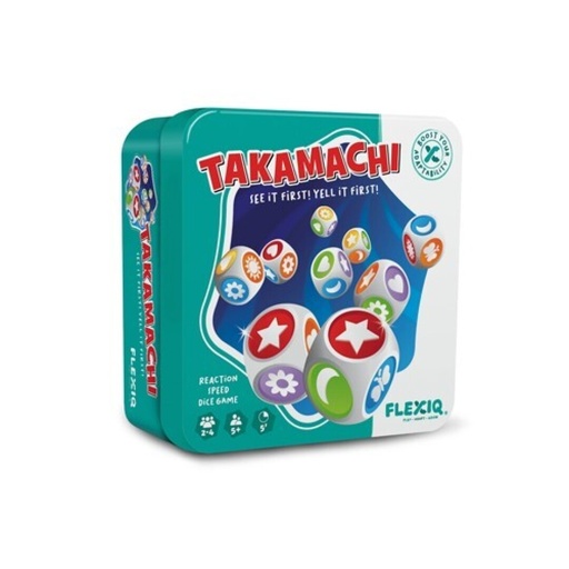 Takamachi: juego de dados de percepción y reacción (5+)