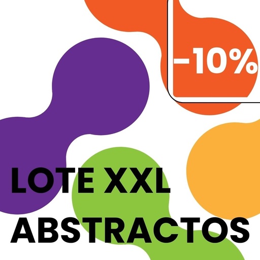 Lote XXL Abstractos: pack de juegos de estrategia de gran formato en madera para exterior